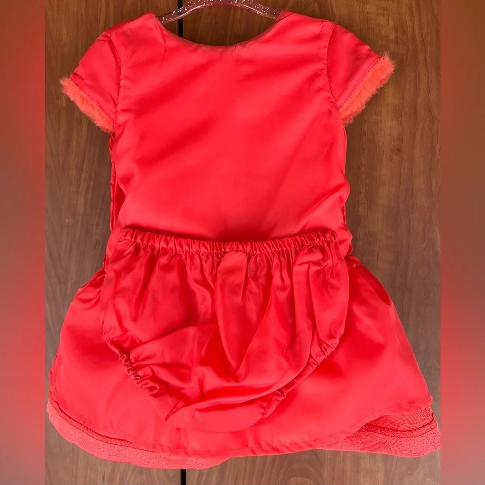 Janie and Jack - 2pc Coral Dress NEW (Sz 18-24m)